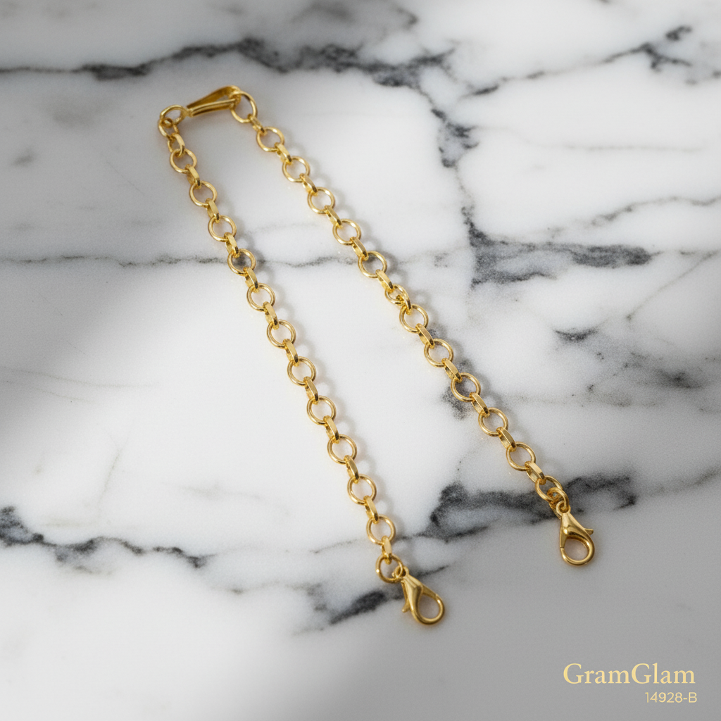 Aurelia Gilded Link Earchains