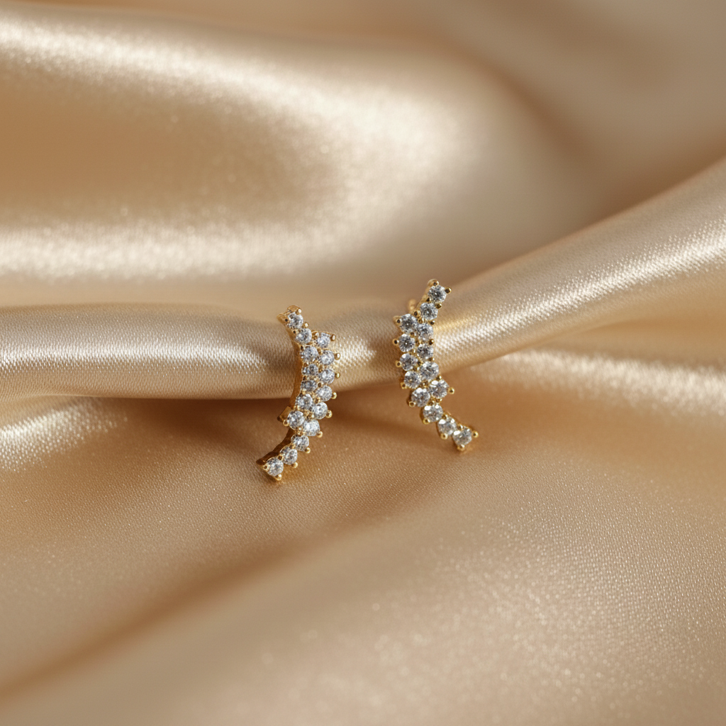Crystal Climber Earrings - View 3