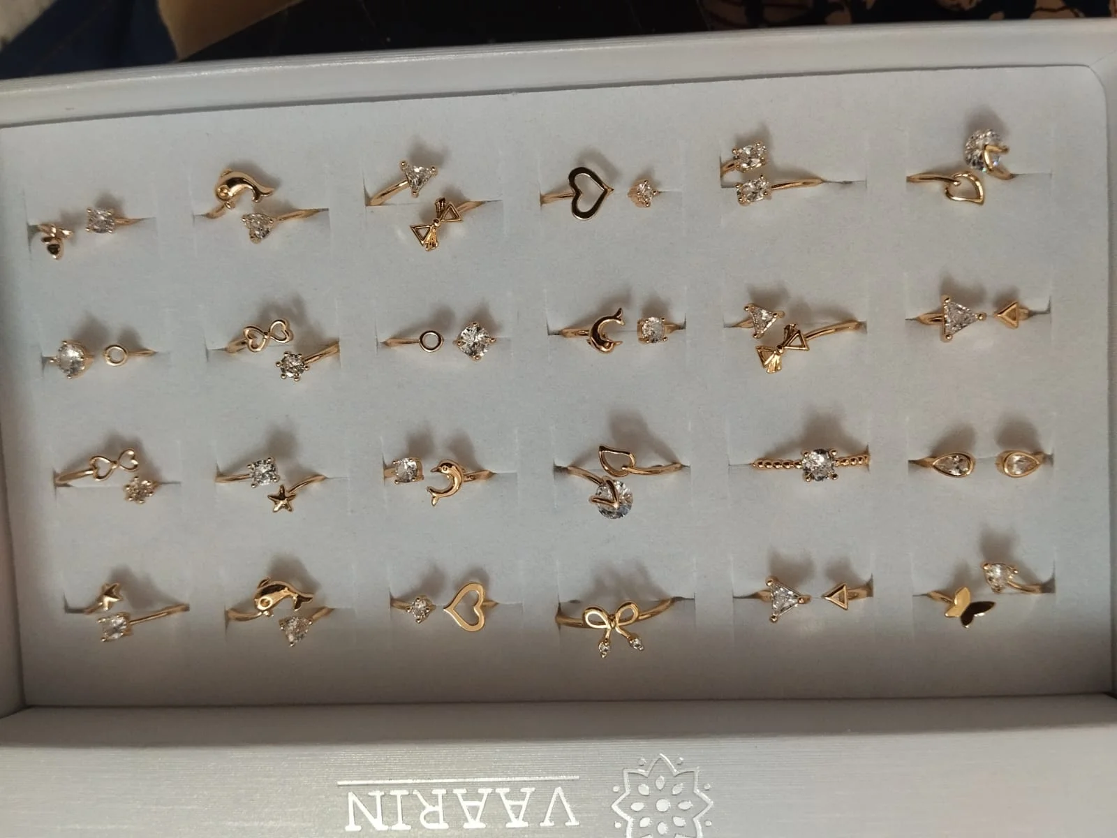 Celestial Charm Adjustable Ring Collection