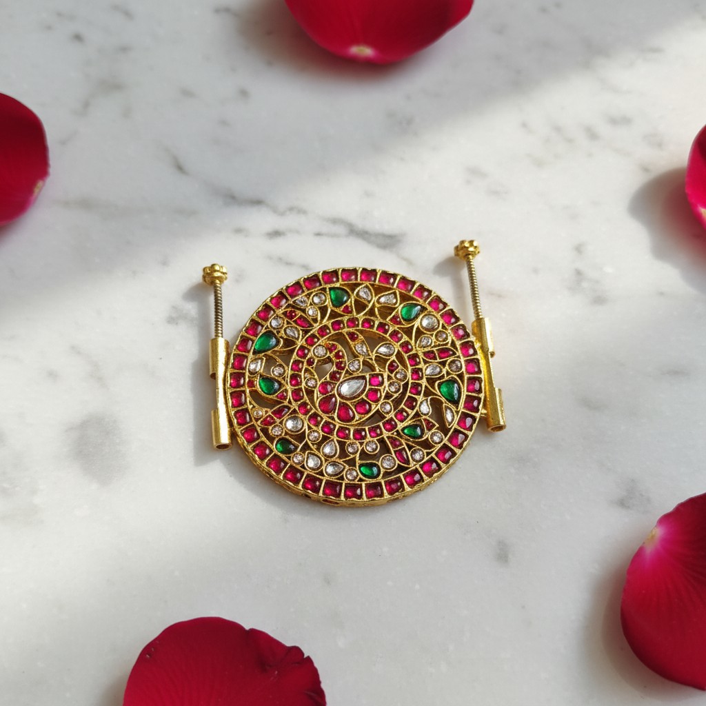 Empress Matte Antique Waist Belt - View 5