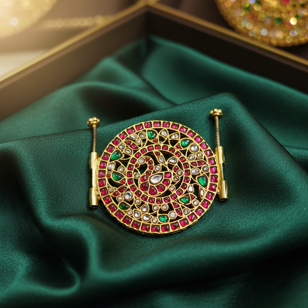 Empress Matte Antique Waist Belt - View 6