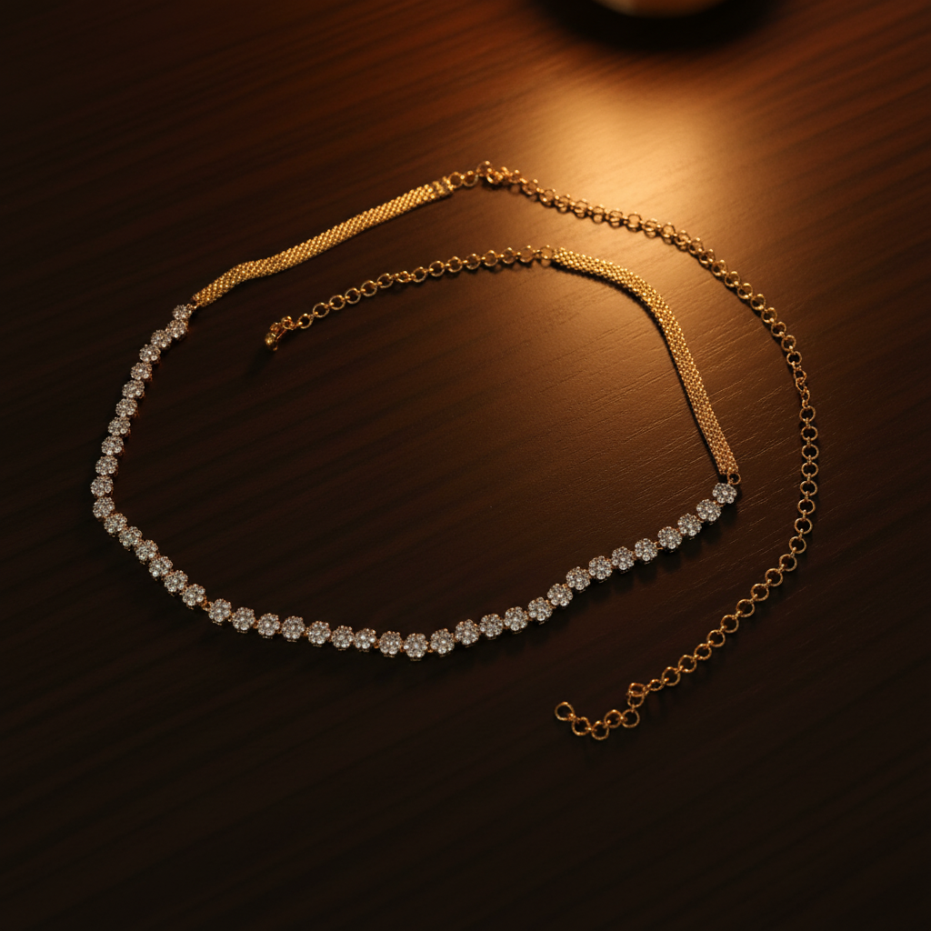 Aura Floral Multi-Layered Hip Belt