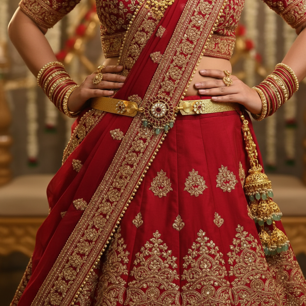 Empress Aura Floral Vaddanam - View 4