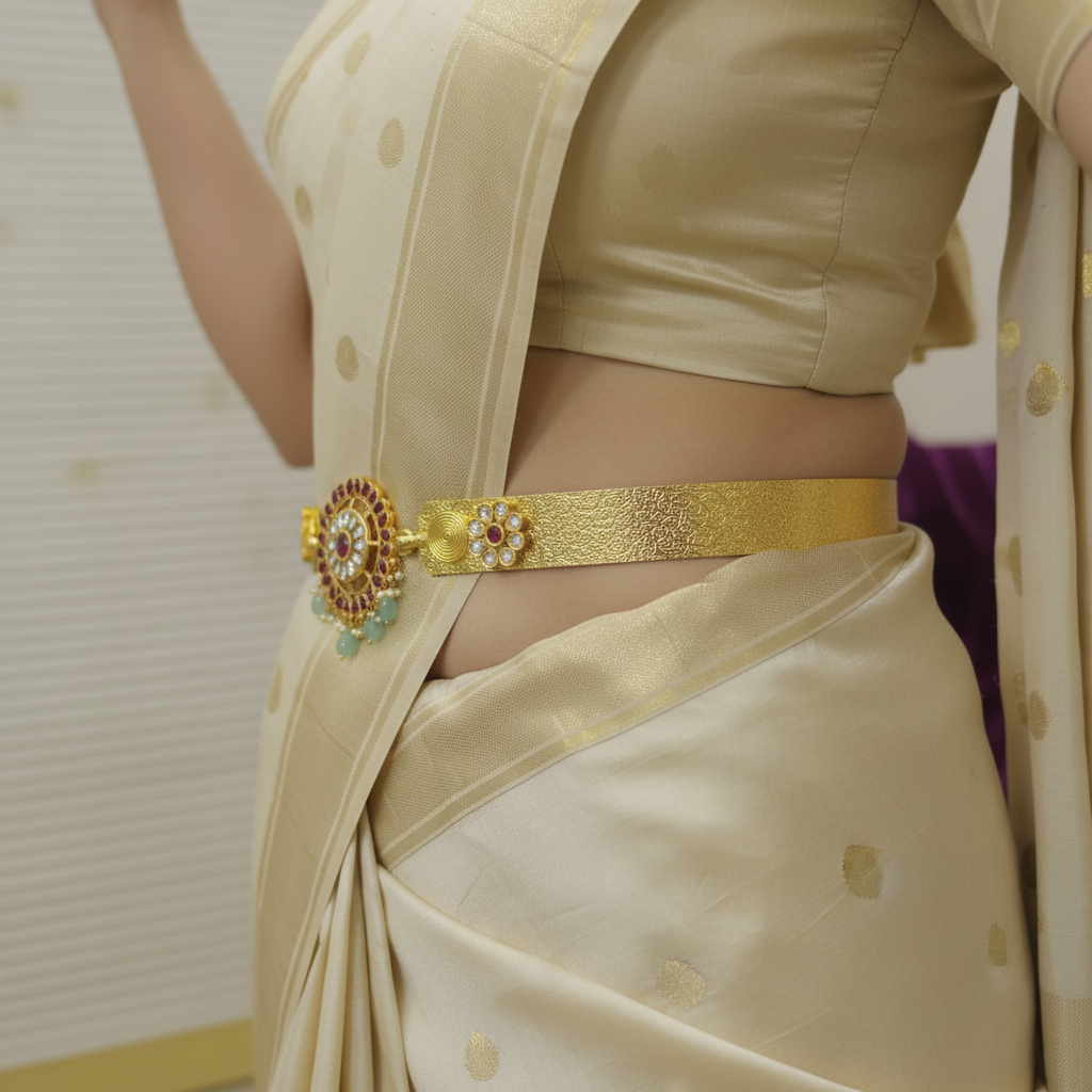 Empress Aura Floral Vaddanam - View 5