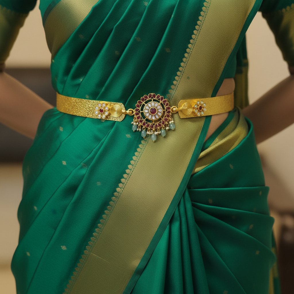 Empress Aura Floral Vaddanam