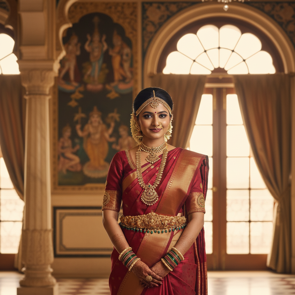 Divine Lakshmi Antique Waist Belt - View 6