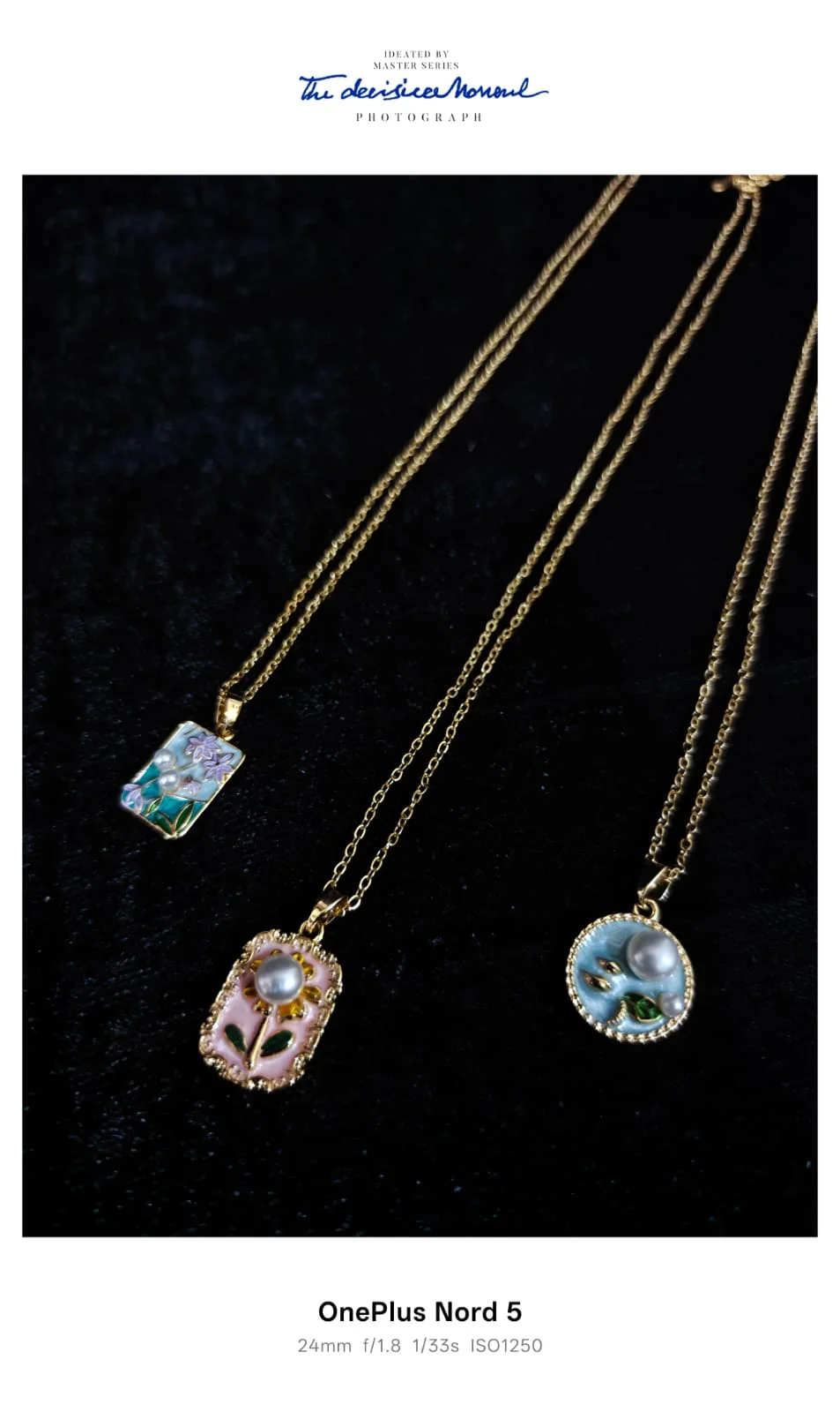 Enchanted Meadow Enamel & Pearl Trio - View 4