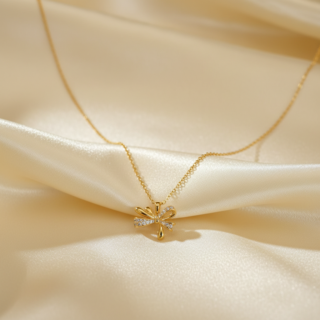 The Lumina Bow Necklace - View 2