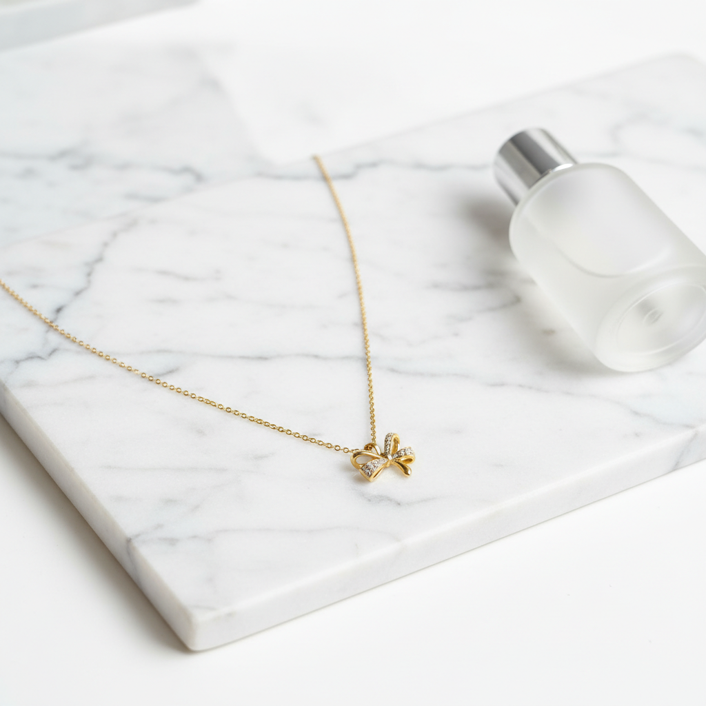 The Lumina Bow Necklace