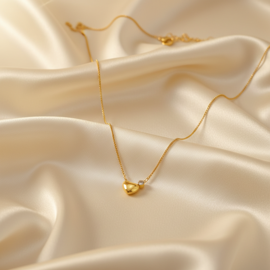 Amore Heart Crystal Pendant