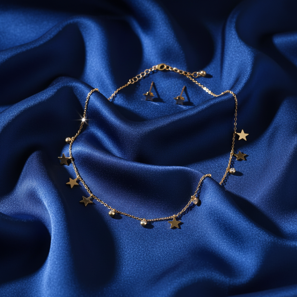 Celestial Starscape Jewelry Set - View 2