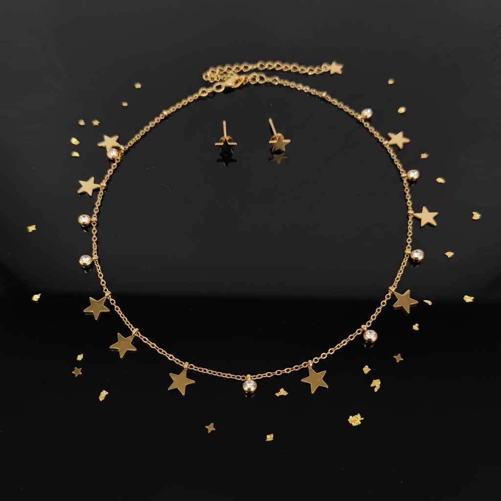 Celestial Starscape Jewelry Set - View 4