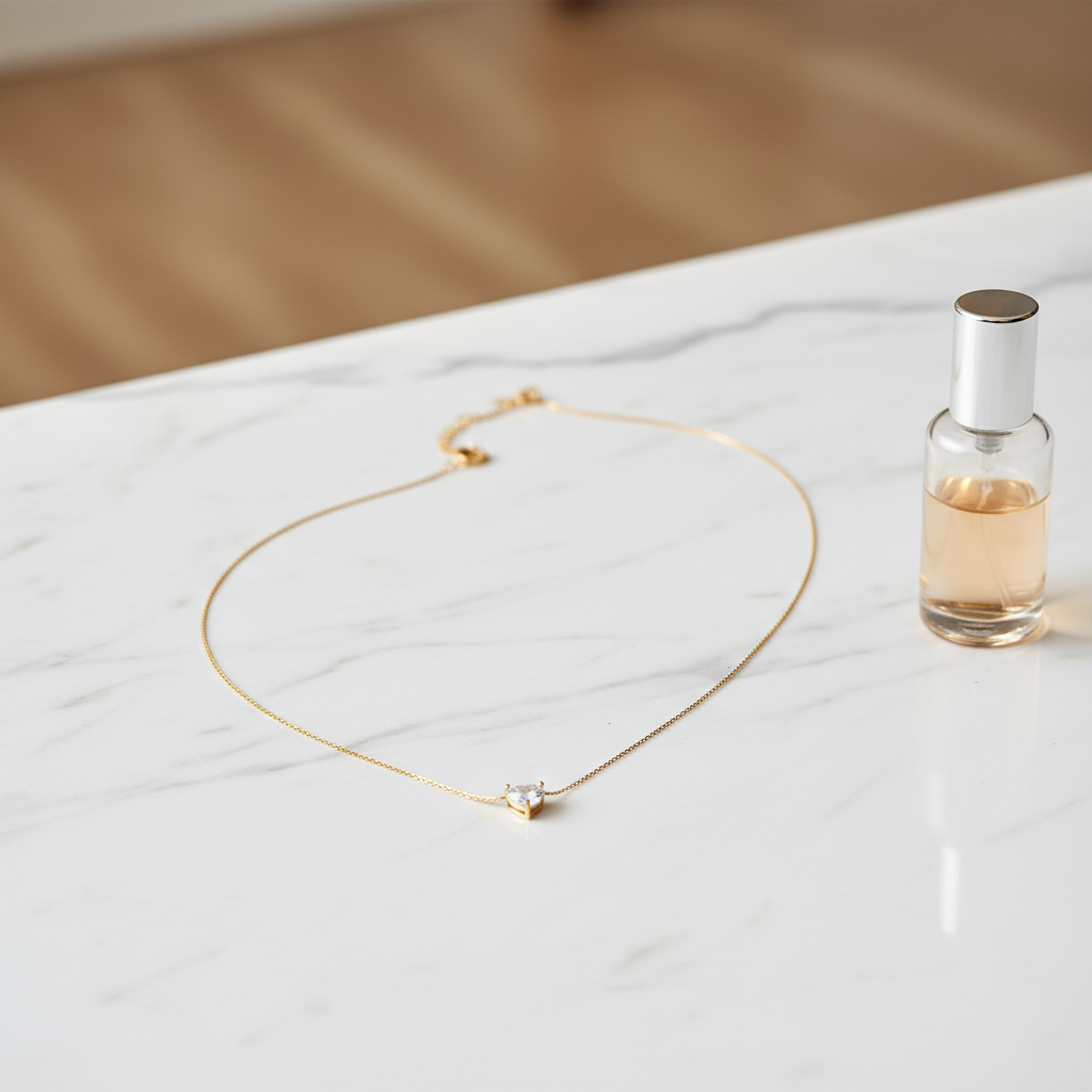 Ethereal Heart Pendant Necklace - View 2