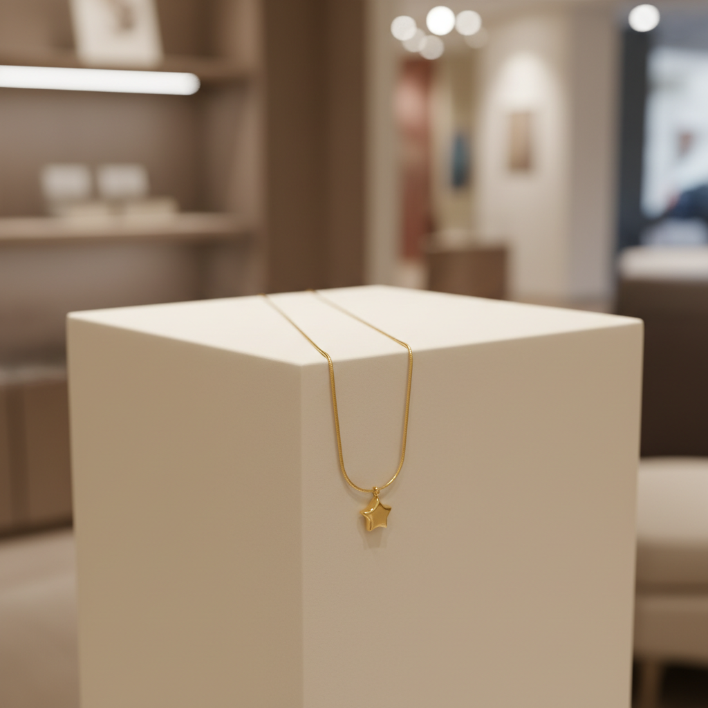 Celestial Star Whisper Necklace - View 3