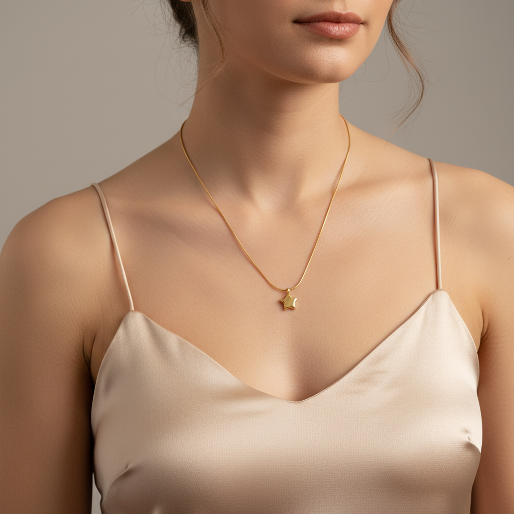 Celestial Star Whisper Necklace - View 4