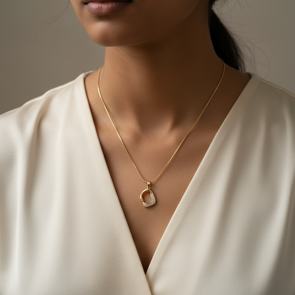 Asymmetrical Pavé Gold Kit