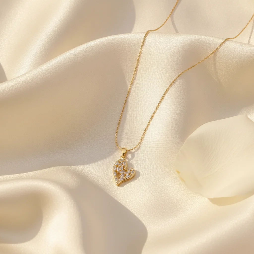 Heart of Gold Anti-Tarnish Necklace Kit