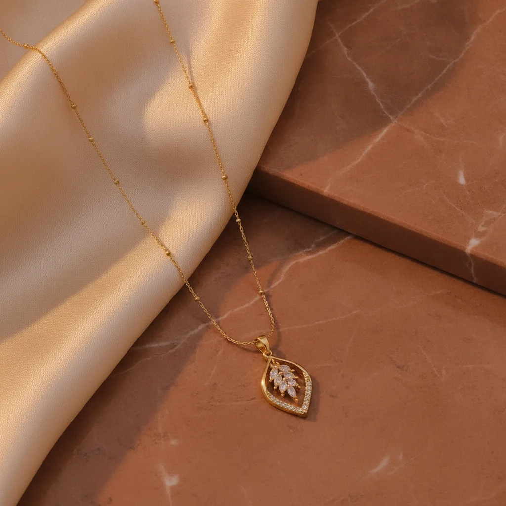 Everlasting Leaf Anti-Tarnish Necklace