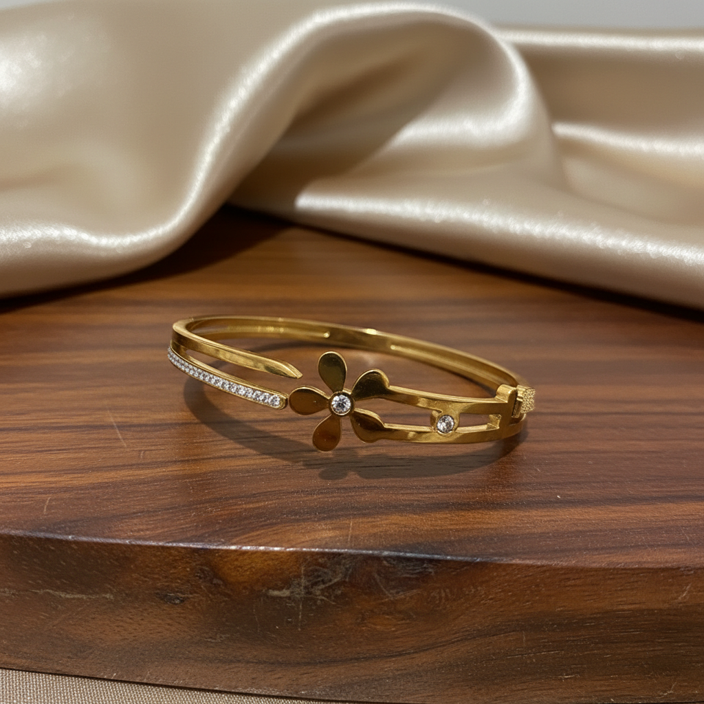 Gilded Bloom Radiant Cuff