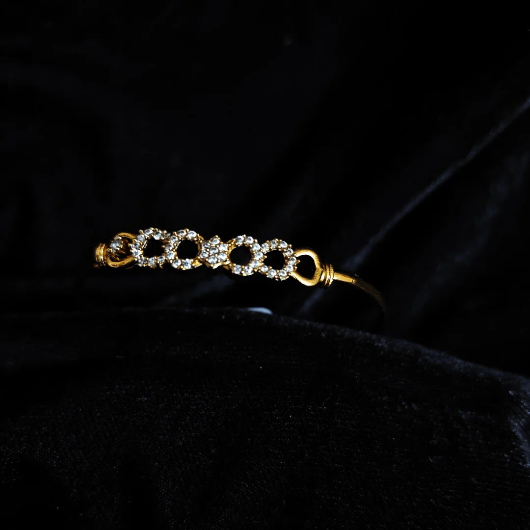 Radiant Infinity Circle Bangle - View 2