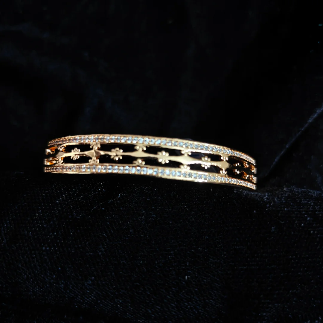 Royal Filigree Stone-Studded Kada - View 2