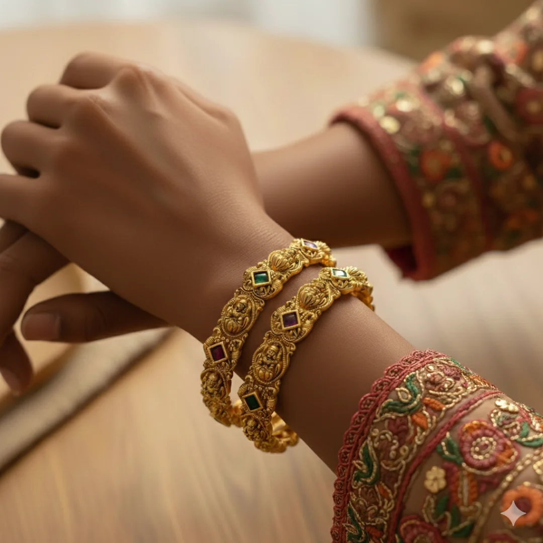 Heritage Temple Kemp Bangles