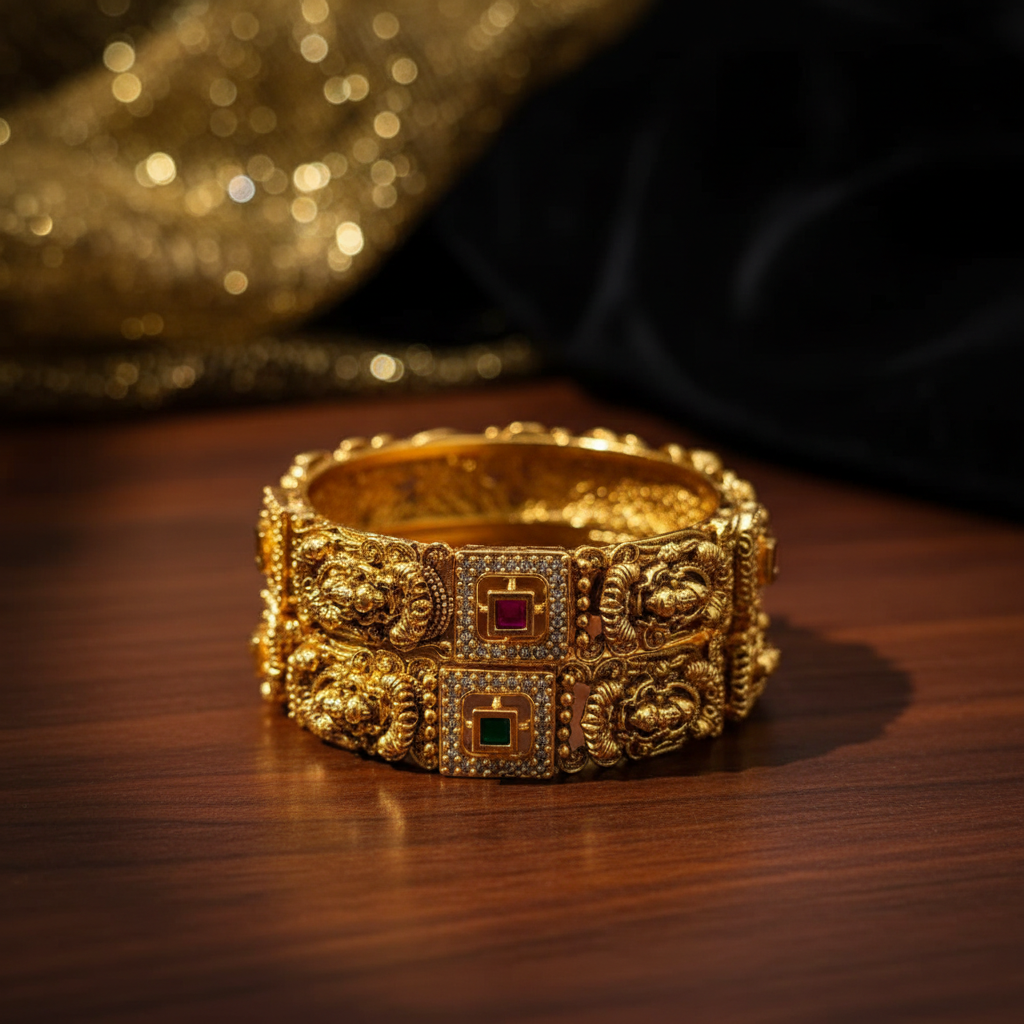Lakshmi Heritage Antique Bangles