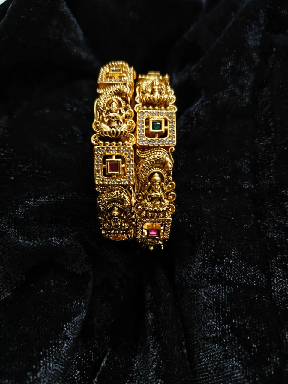 Lakshmi Heritage Antique Bangles - View 2