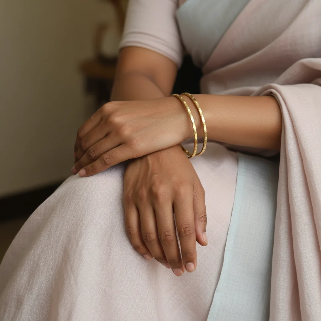 Ethereal Facet Matte Bangles
