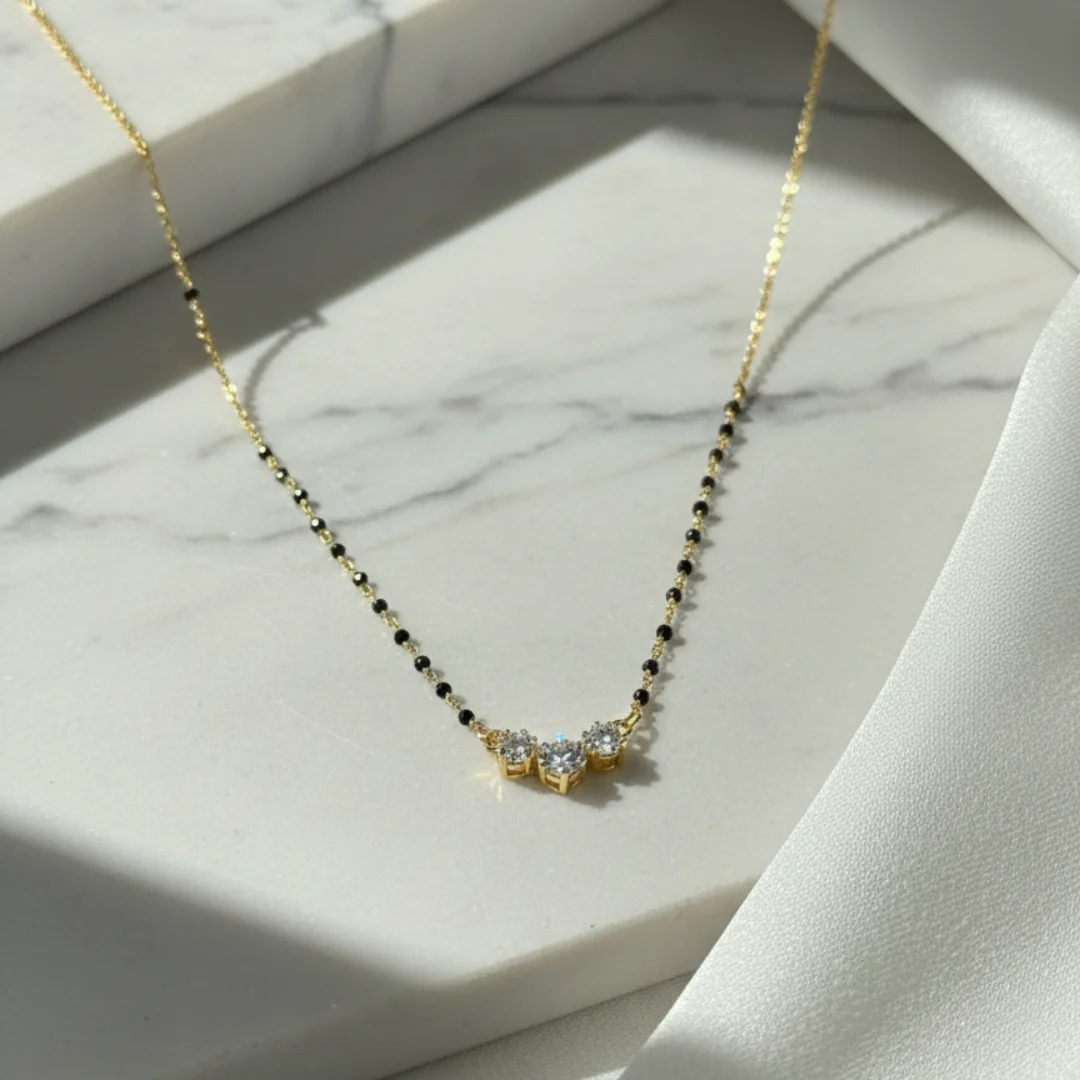 Radiant Trio Mangalsutra Chain