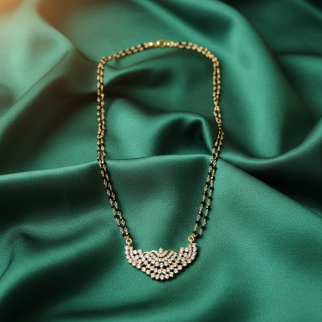 Celestial Shimmer Mangalsutra Chain
