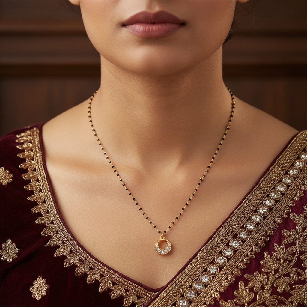 Celestial Orbit Mangalsutra Chain