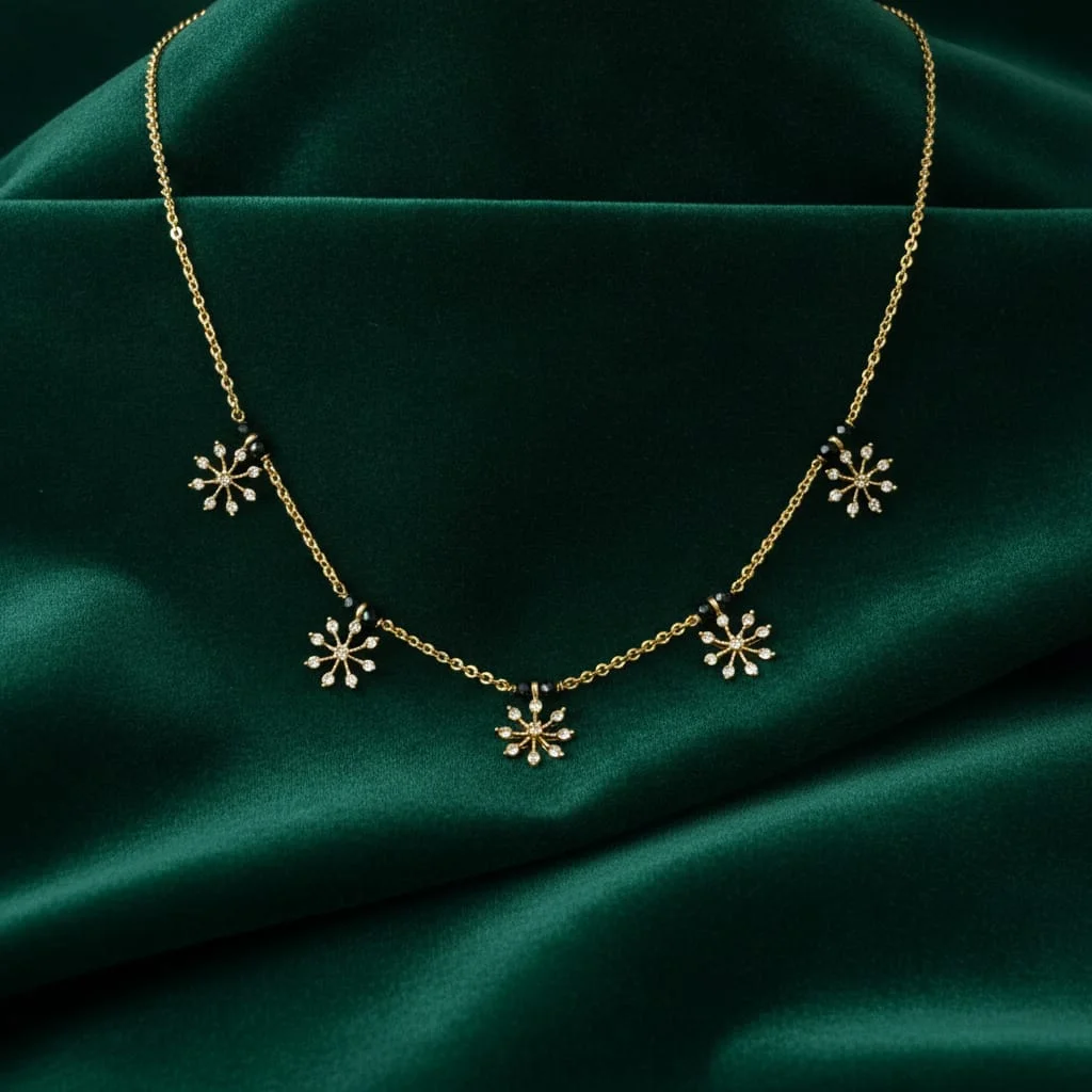 Celestial Starburst Charm Chain