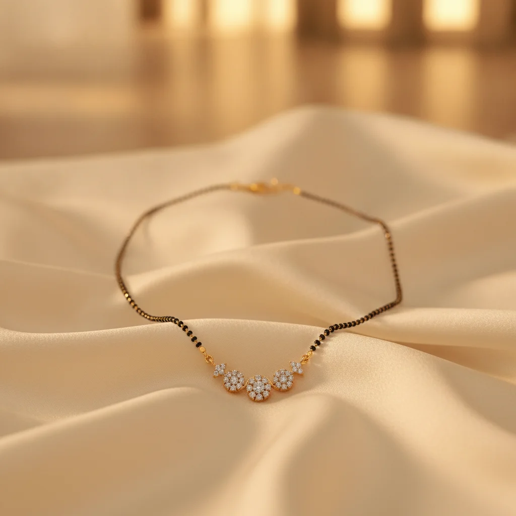 Celestial Bloom Mangalsutra Chain