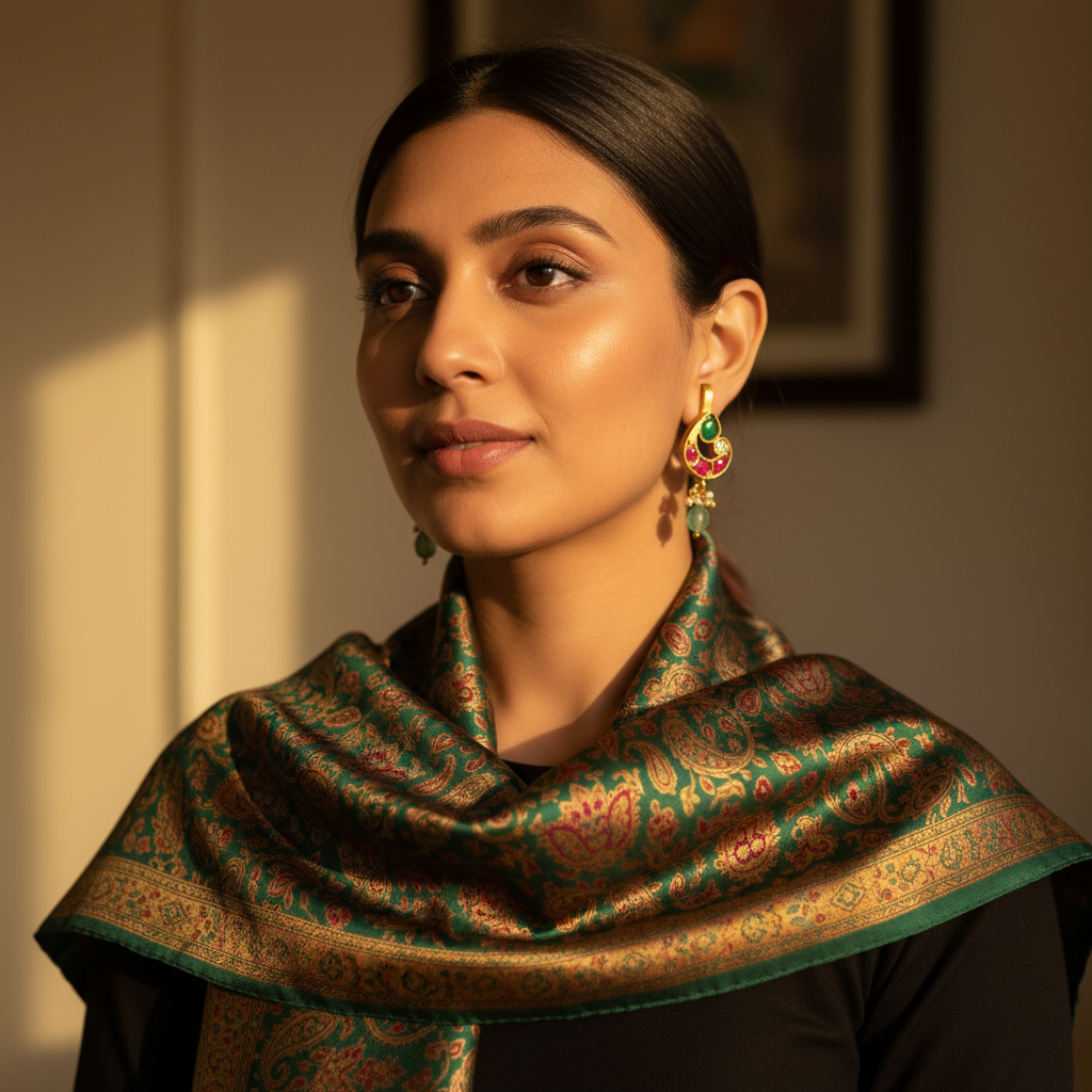 Emerald & Ruby Radiance Drops - View 4