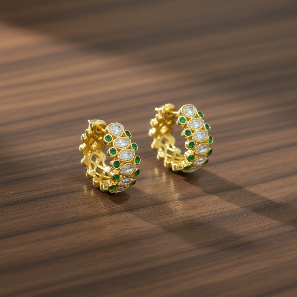 Verdant Sparkle Marquise Balis