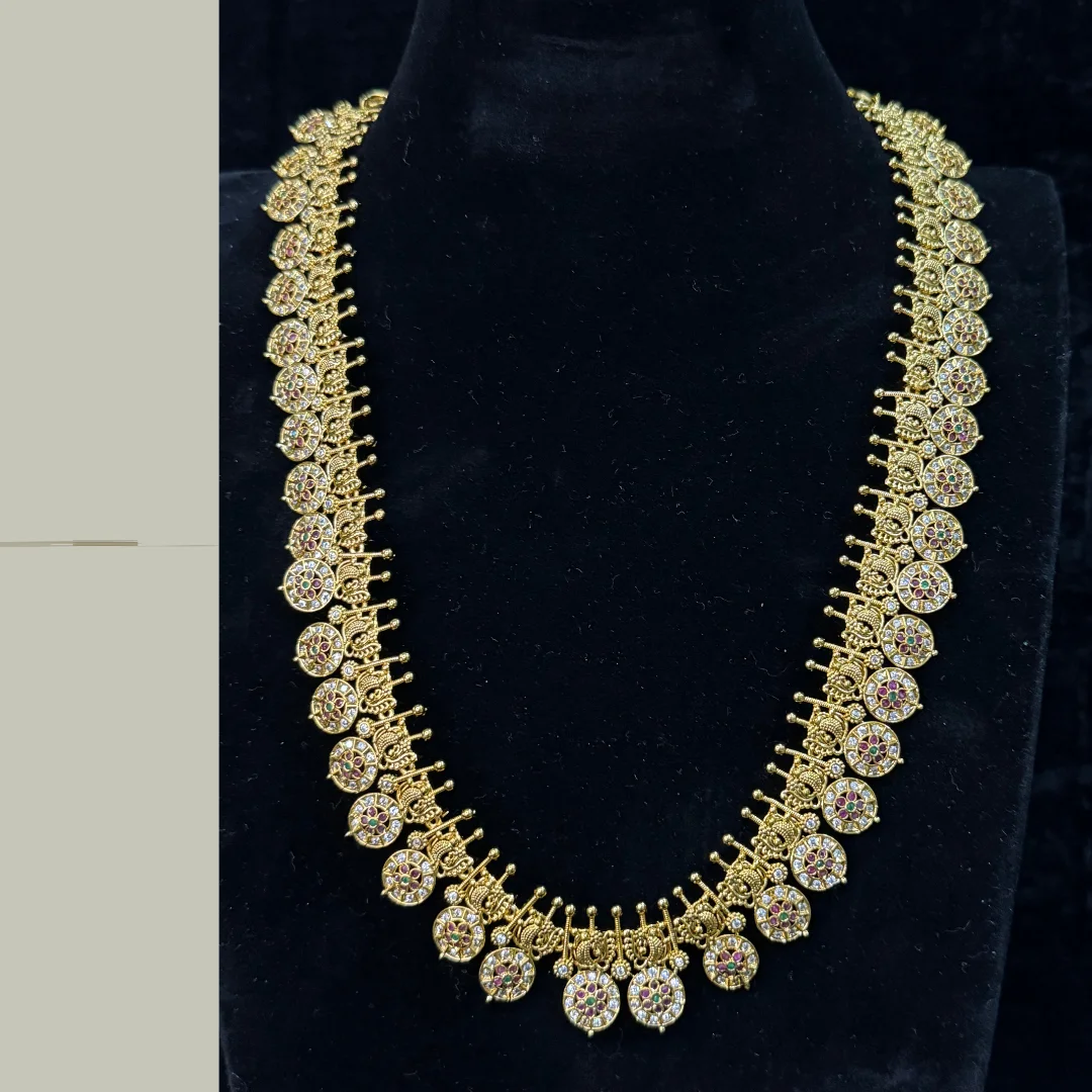 Swarnima Heritage Motif Necklace - View 2