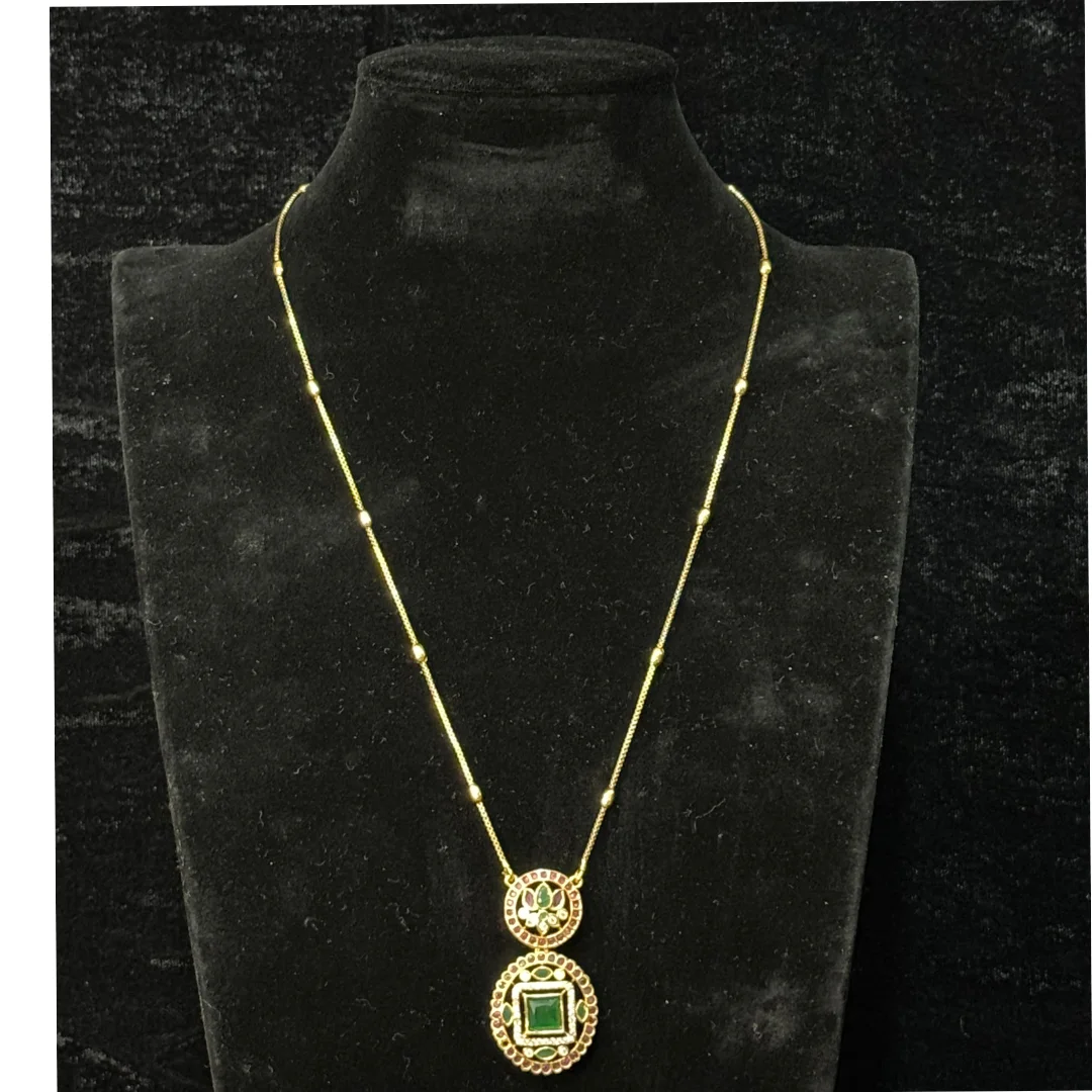 The Verdant Heritage Emerald Medallion - View 4