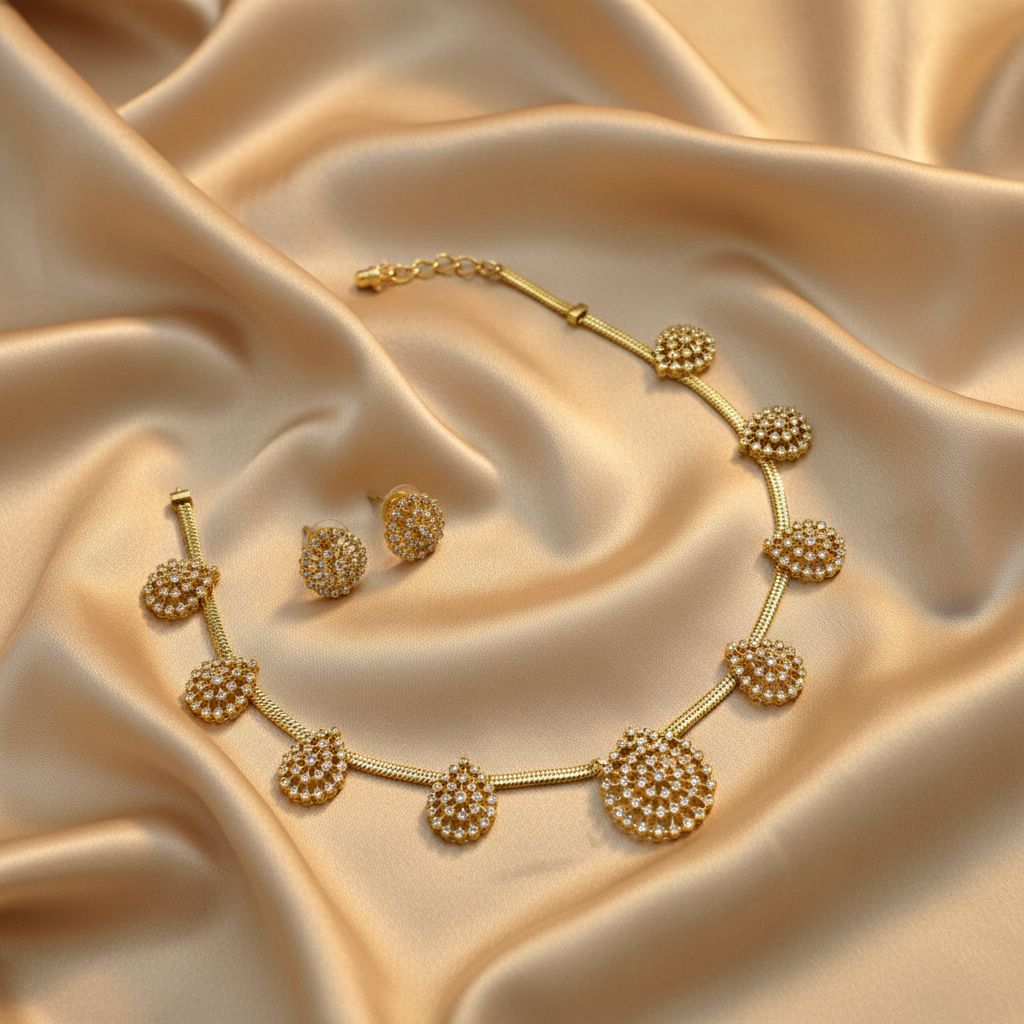 The Celestial Filigree Neckset - View 2