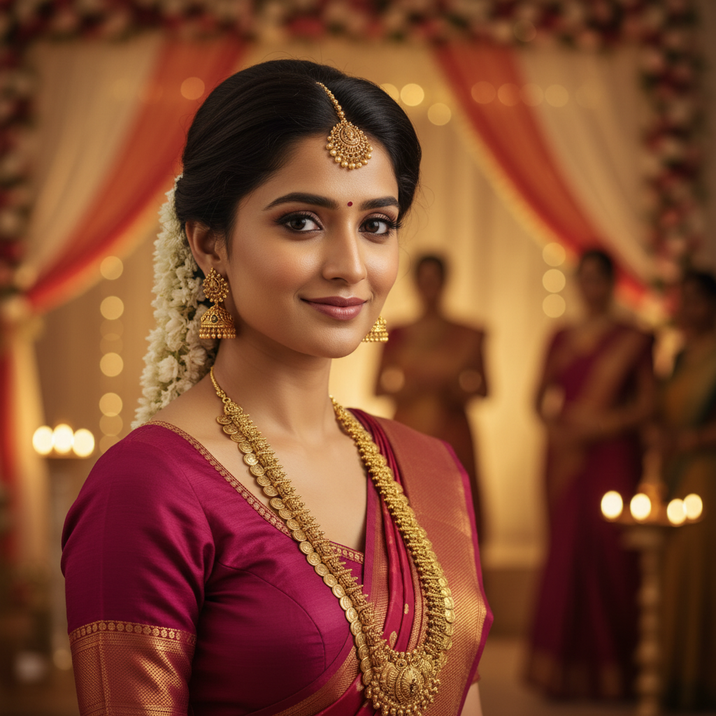 Heritage Temple Coin Haaram Set - View 3