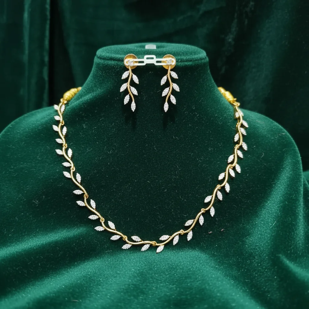 Aura of Nature: Gold Leaf Vine Set