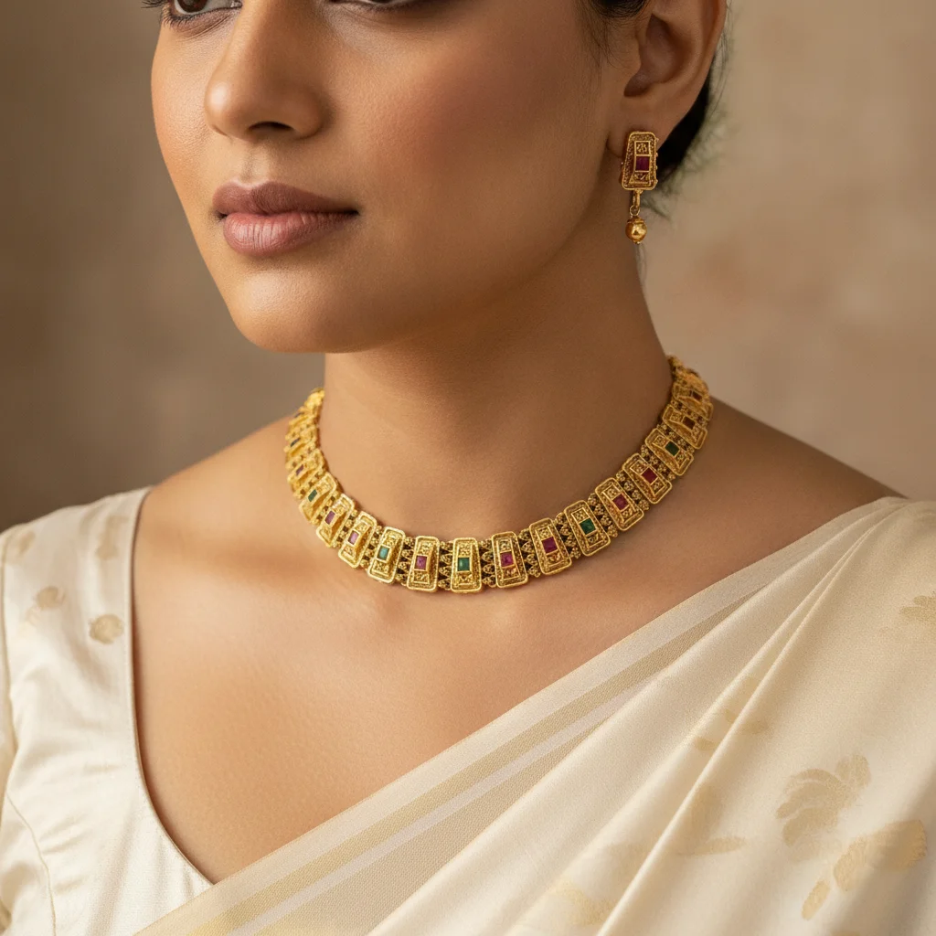 Heritage Glow Kemp Choker Set