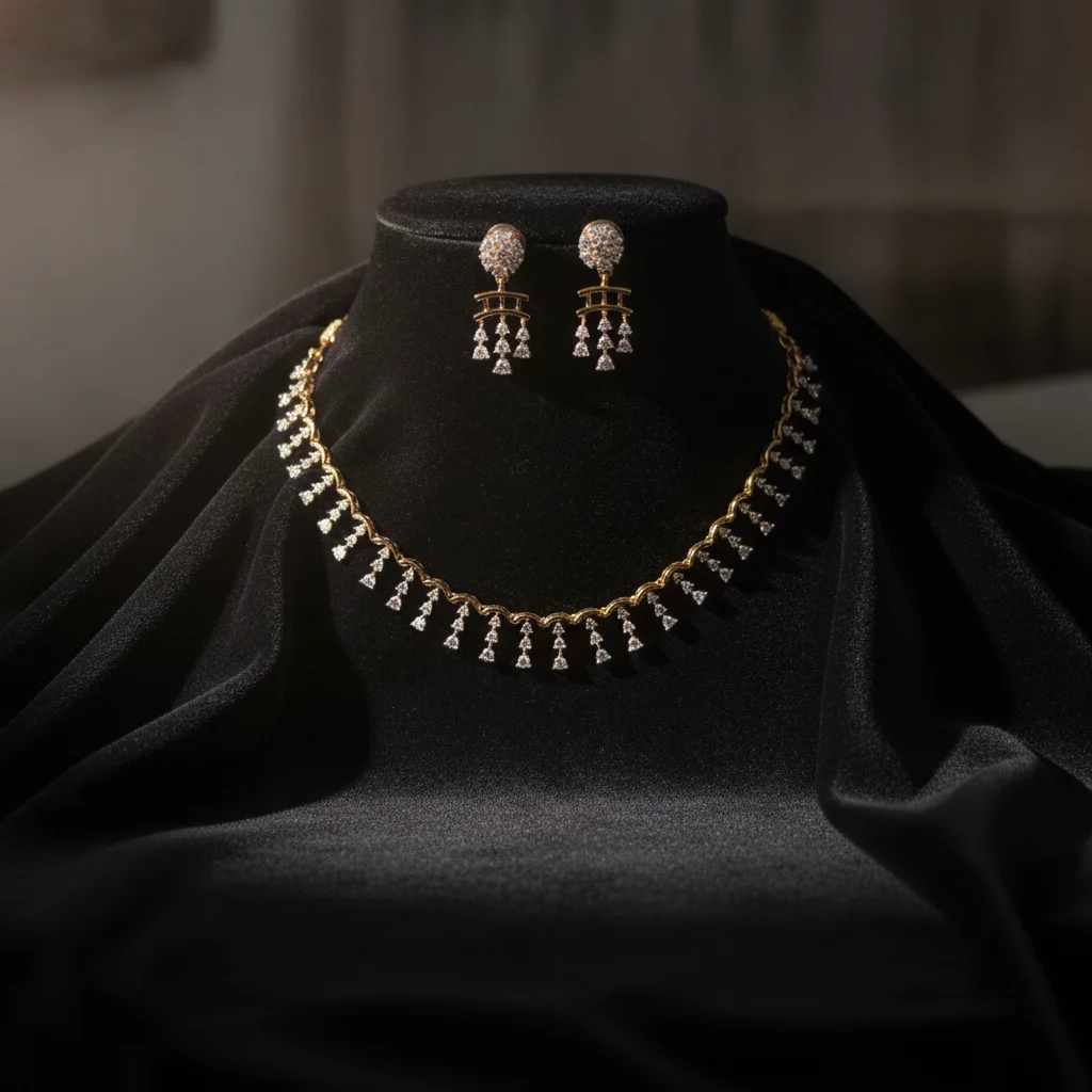 Celestial Drop AD Necklace Set