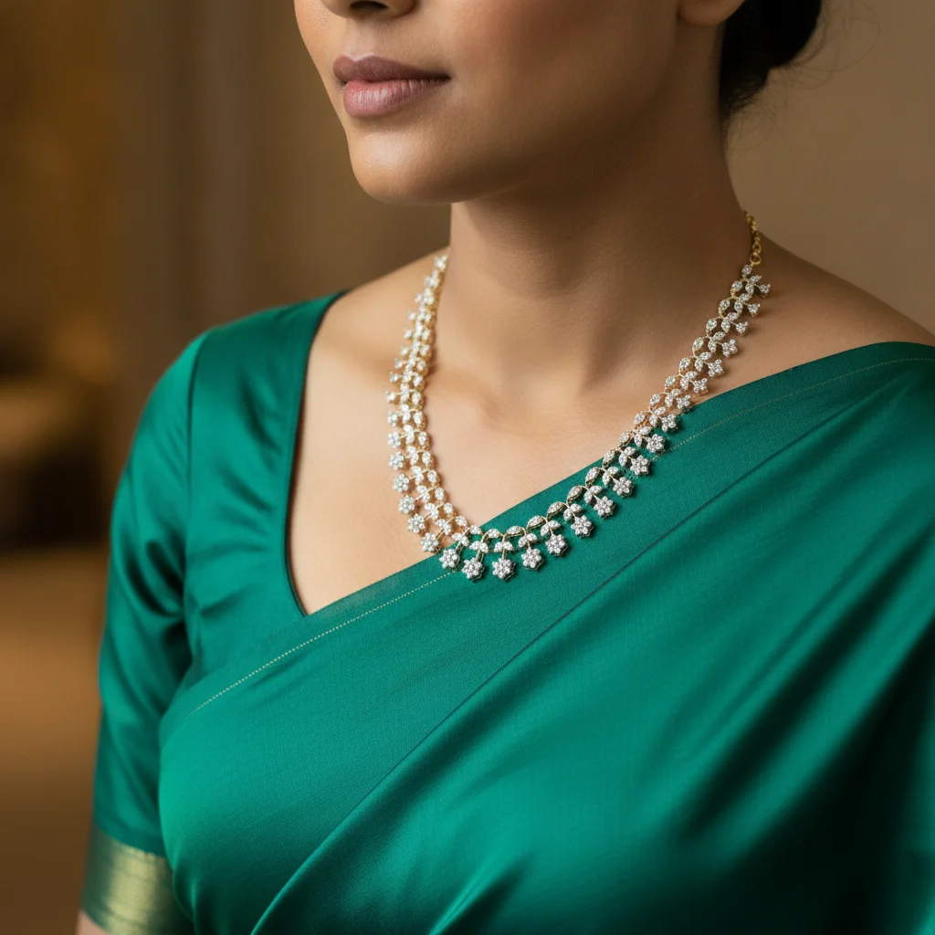 Aura Floral Vine Necklace